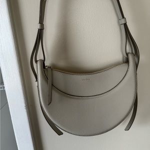 Polene Numero Dix in Chalk bag